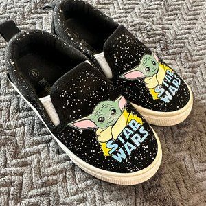 Star Wars The Mandalorians Baby Yoda Slip on Toddler Shoes